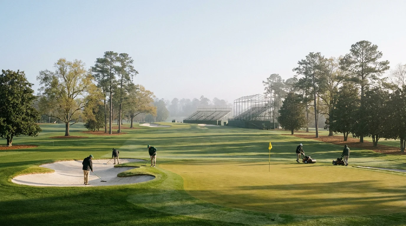 Preview of a major championship venue months before the tournament for ante-post analysis